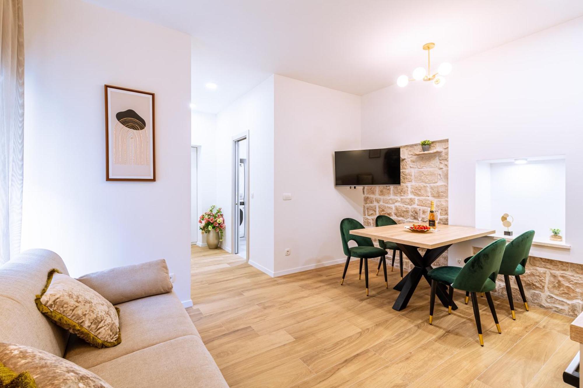 Luxury 2 Bedroom-2 Bathroom Apartment & Studio App With Rooftop Terrace Split Luaran gambar